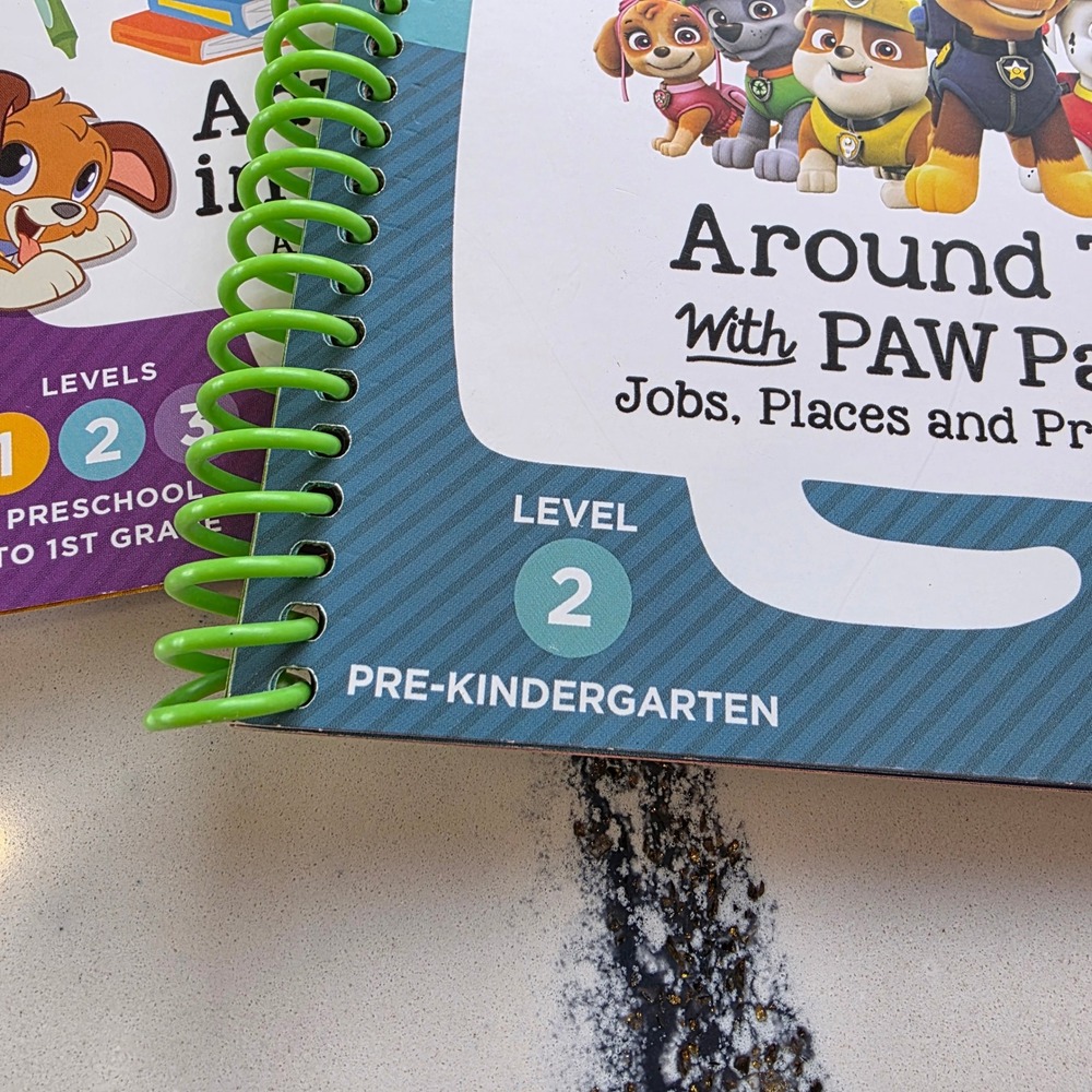 LeapFrog LeapStart Learning Books PAW Patrol Mr Pencil Activity Set - set of 4 - Picture 12 of 13